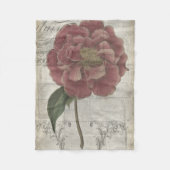 Couverture Polaire Floral français III (Devant)