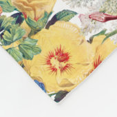 Couverture Polaire Floral Garden Baby First Year Photo Collage (Coin)