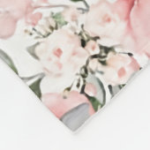Couverture Polaire Floral Milestone Blanket Fille Roses Rose Baby Mon (Coin)