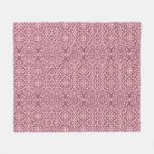 Couverture Polaire Floral Seamless : Beau Arrière - plan Motif (Devant (Horizontal))