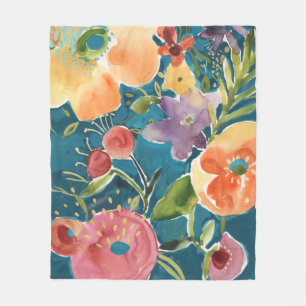 Couverture Polaire Florales abondantes I