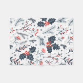 Couverture Polaire Flore hivernale (Devant (Horizontal))