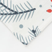 Couverture Polaire Flore hivernale (Coin)