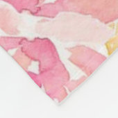 Couverture Polaire Flore personnalisable (Coin)