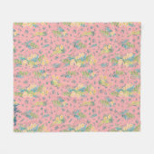 Couverture Polaire Flores de Cereza (Devant (Horizontal))