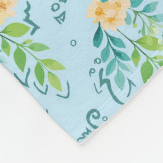 Couverture Polaire "Flores del cielo"
