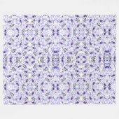 Couverture Polaire Flores Flutuantes (Devant (Horizontal))