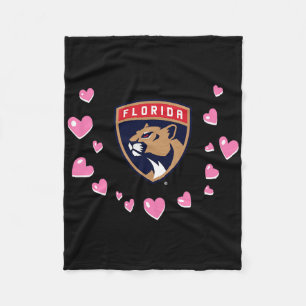 Couverture Polaire Florida Panthers Saint-Valentin Amour Nhl Officiel