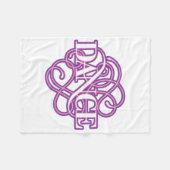 Couverture Polaire Flourish de danse (Devant (Horizontal))