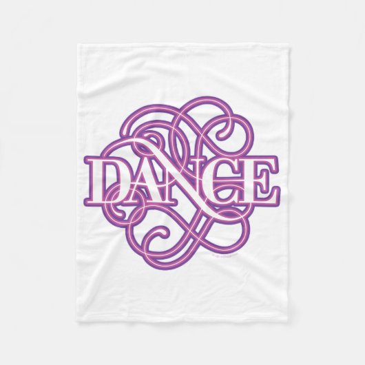 Couverture Polaire Flourish de danse (Devant)
