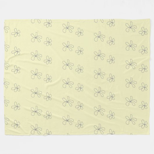 Couverture Polaire flower blanket (Devant (Horizontal))