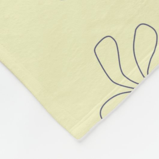 Couverture Polaire flower blanket (Coin)