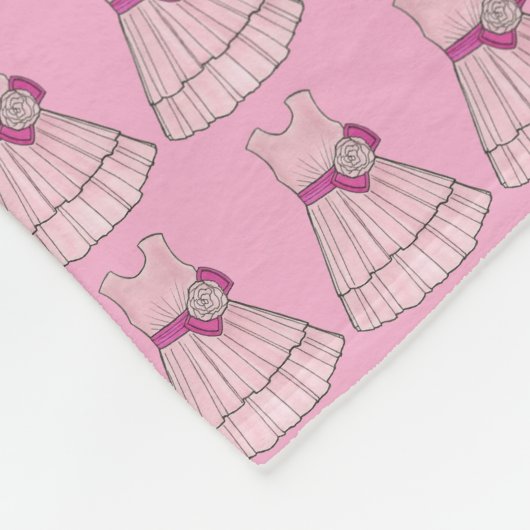 Couverture Polaire Flower Girl Cadeau Pageant nuptiale Rosée Robe de  (Coin)