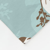 Couverture Polaire flower pattern design textile illustrationart,back (Coin)