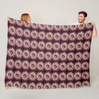 Couverture Polaire flower picture blanket