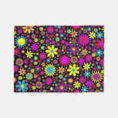 Couverture Polaire Flower Power (Devant (Horizontal))