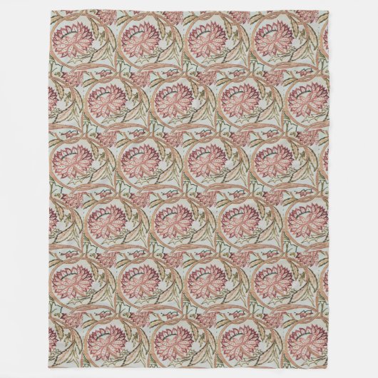 Couverture Polaire Flowerpot Vintage William Morris 1878 (Devant)