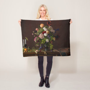 Couverture Polaire Flowers Floral Arrangement