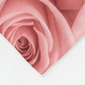 Couverture Polaire Flowers | Pink Roses (Coin)