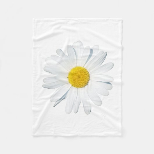 Couverture Polaire Flowers | Single Daisy (Devant)
