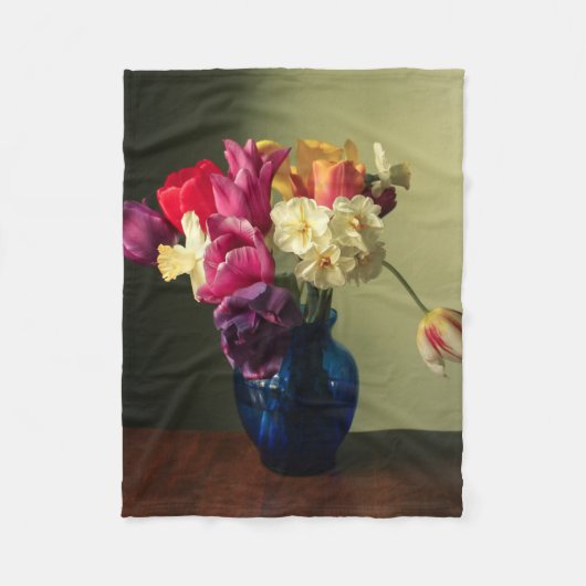 Couverture Polaire Flowers | Spring Flower Bouquet (Devant)