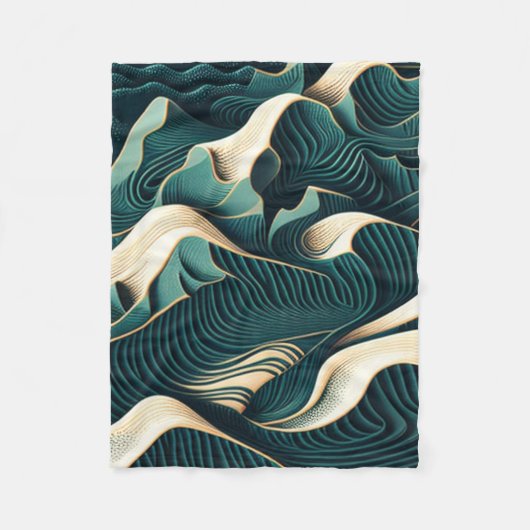 Couverture Polaire Flowing harmony (Devant)