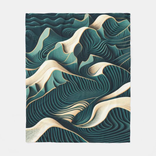 Couverture Polaire Flowing harmony (Devant)