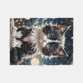 Couverture Polaire Fluffy Kitten (Devant (Horizontal))