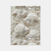 Couverture Polaire Fluffy Lamb Baby (Devant)