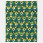 Couverture Polaire Fluorescent Chat de chat polaire (Devant)