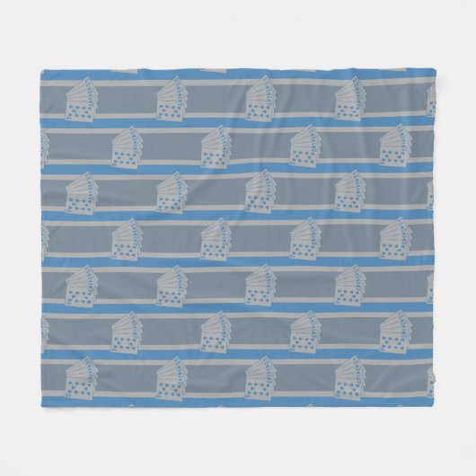 Couverture Polaire Flush Royal (Devant (Horizontal))