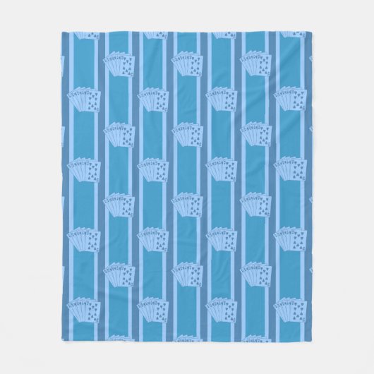 Couverture Polaire Flush Royal (Devant)