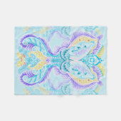 Couverture Polaire Flux céleste de papillon (Devant (Horizontal))