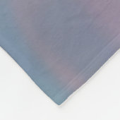 Couverture Polaire Flux de bulles abstrait iridescent (Coin)
