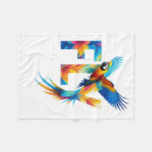 Couverture Polaire Fly Parrot Bliss Blankets (Devant (Horizontal))