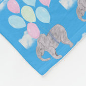 Couverture Polaire Flying Elephant (Coin)