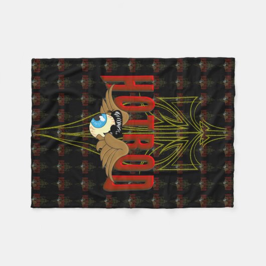 Couverture Polaire Flying Eyeball (Devant (Horizontal))