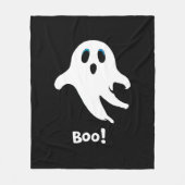 Couverture Polaire Flying Halloween Ghost (Devant)