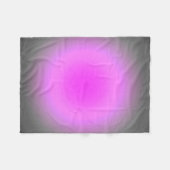 Couverture Polaire Focus rose et gris (Devant (Horizontal))