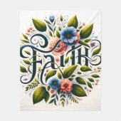 Couverture Polaire Foi botanique (Devant)