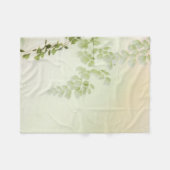 Couverture Polaire Foliage de printemps (Devant (Horizontal))