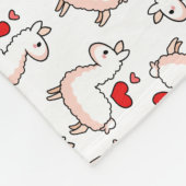 Couverture Polaire Folie de lama (Coin)