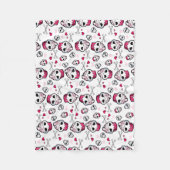 Couverture Polaire Folie de petit gâteau de crâne (Devant)