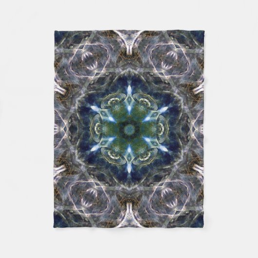 Couverture Polaire Folk Mandala Fleece Blanket (Devant)