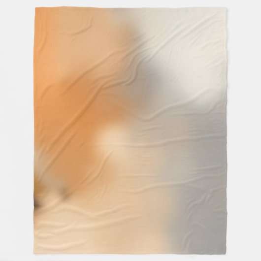 Couverture Polaire Fond Abstrait Chaud (Devant)