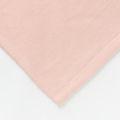 Couverture Polaire Fond dégradé rose et pêche (Coin)
