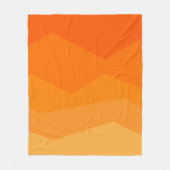 Couverture Polaire Fond orange (Devant)