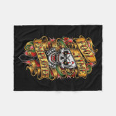 Couverture Polaire Fool Time Employee Funny Office Humor (Devant (Horizontal))