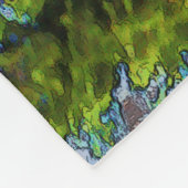 Couverture Polaire Fools À Vélo-Jardin - Motocross Racer Blanche-Cein (Coin)