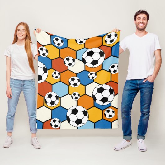 Couverture Polaire Football (En situation)